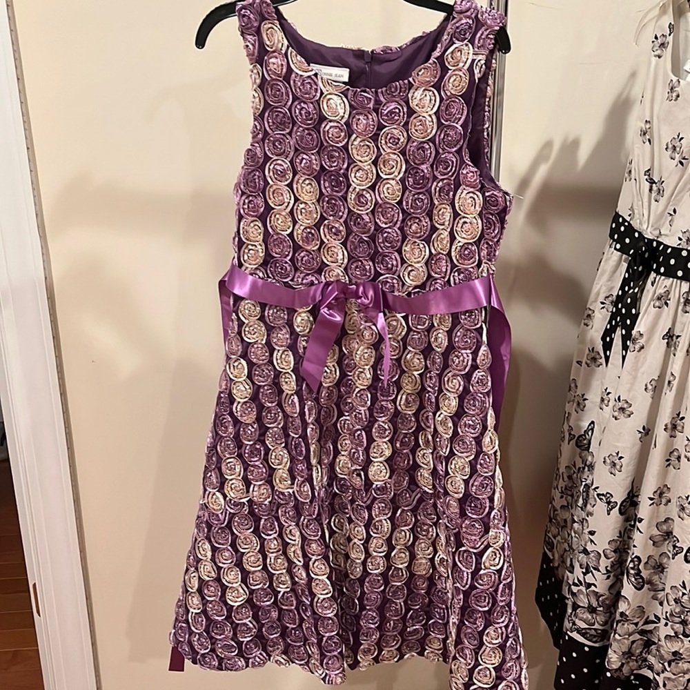 Purple dress